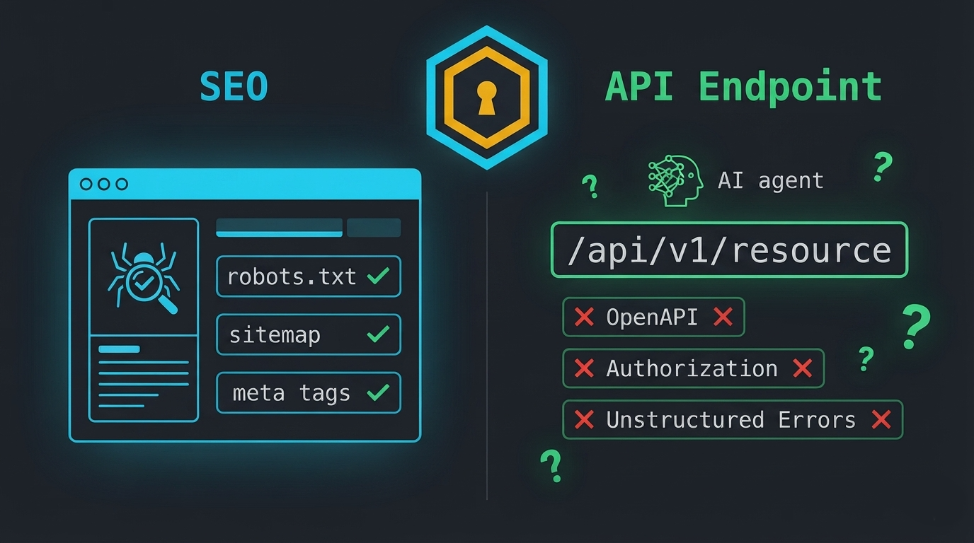 Your API Has SEO. Does It Have Agent Readiness?