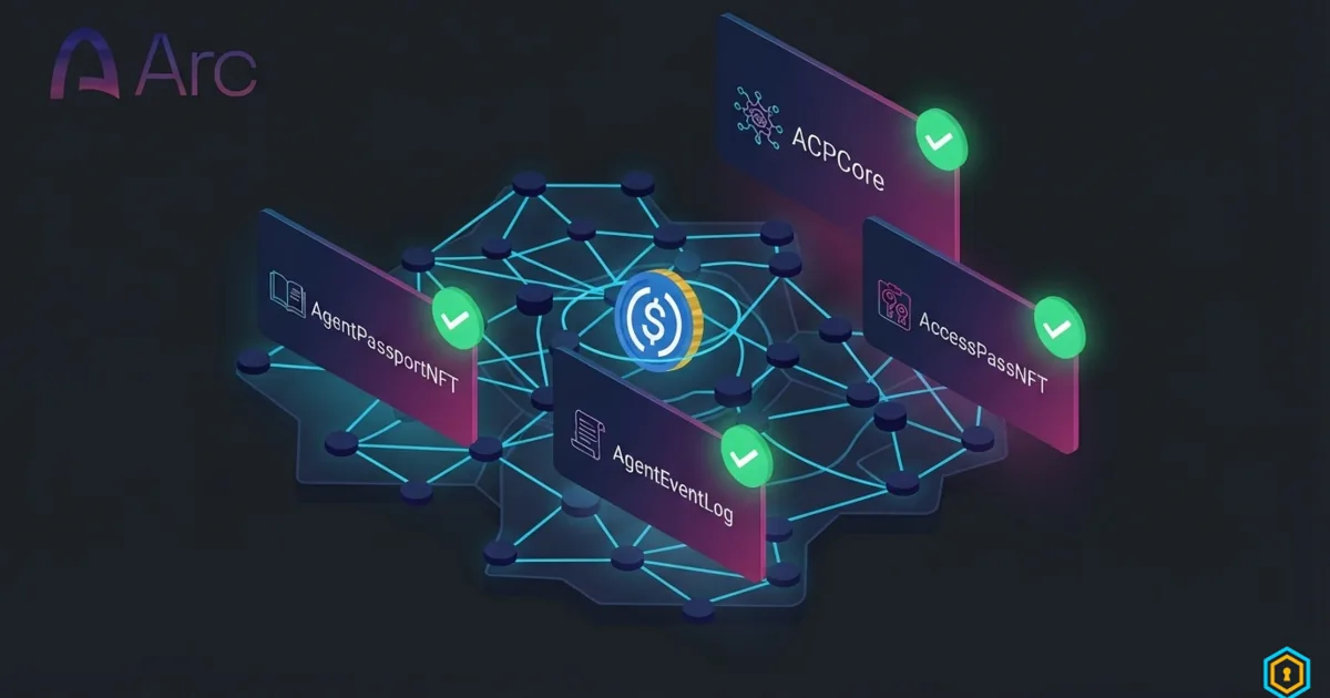 AgentBadge Is Live on Arc Mainnet: Identity and Commerce Contracts for AI Agents