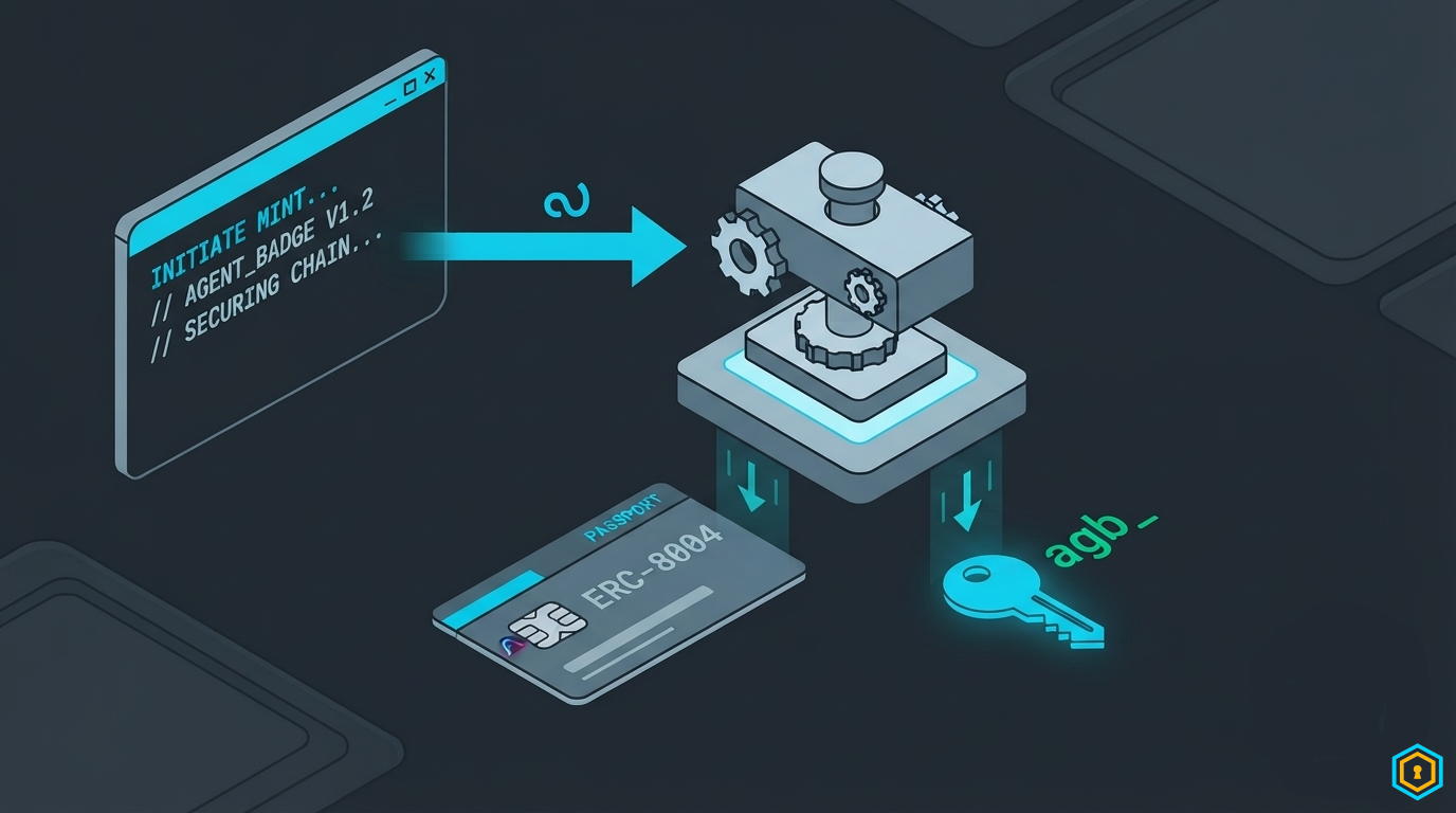 One POST Gets Your Agent an On-Chain Passport — No Wallet, No USDC, No Waiting