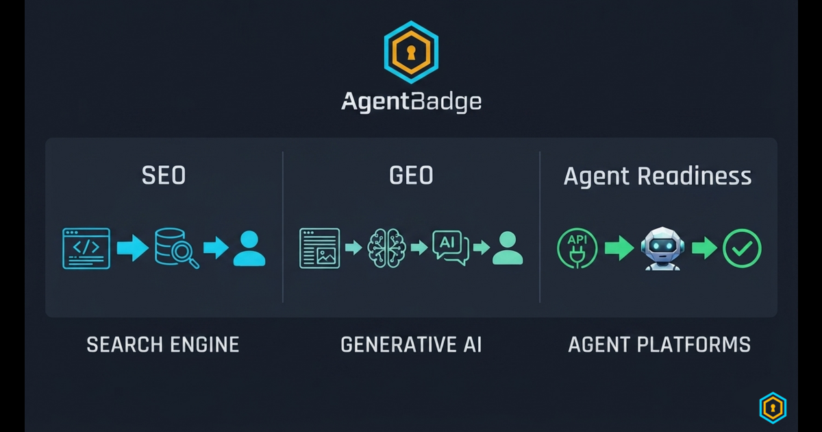 From SEO to GEO to Agent Readiness
